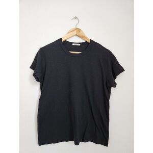Buck Mason Black Crewneck Short Sleeve Tee | Size M